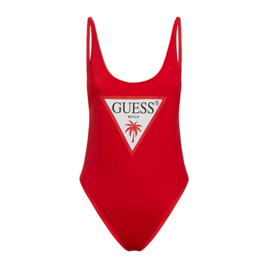Guess Γυναικείο ολόσωμο μαγιό Front Logo One Piece Swimsuit
